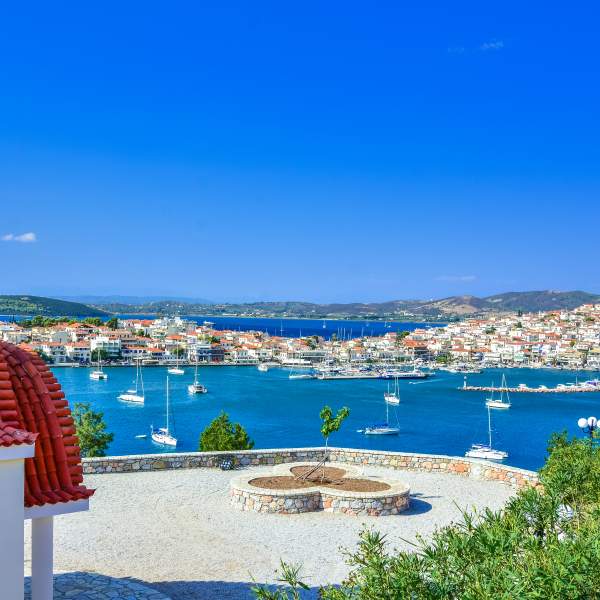 Ermioni i jej port rybacki