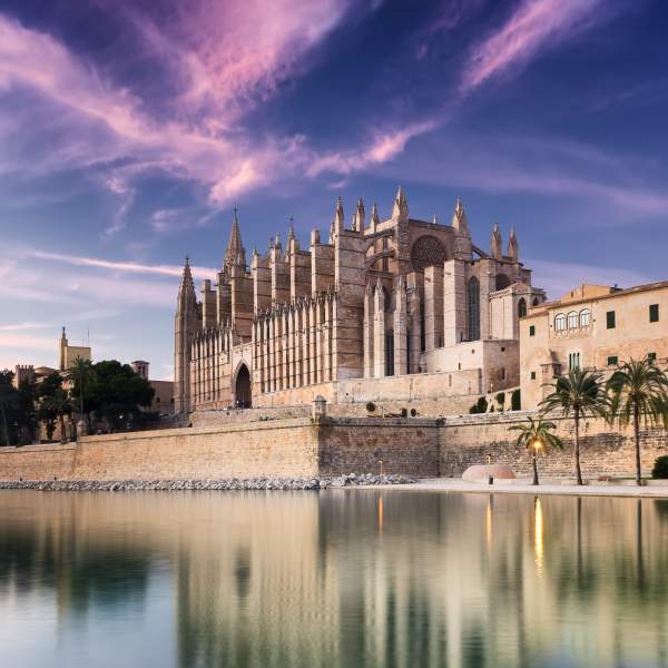 Wzniosła katedra na Majorce