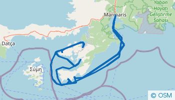 7-dniowy szlak żeglarski z Marmaris