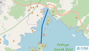 Trasa rejsu z Göcek na 7 dni