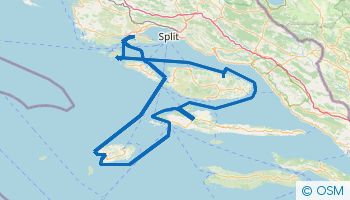 Szlak żeglarski po Dalmacji